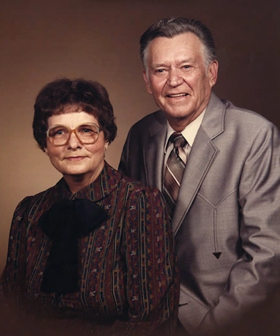 From Left: Evelyn & Chester Eddins